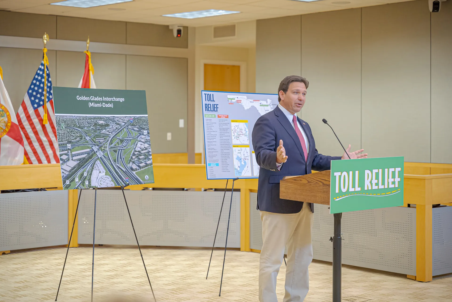 Gov. DeSantis – Toll Relief News Conference, photo 6